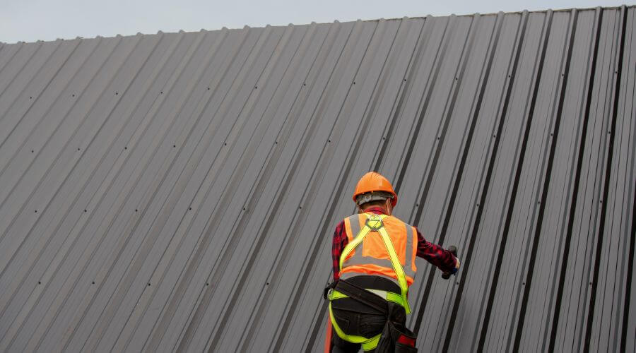 Professional metal roof installation services in Redcrest, CA
